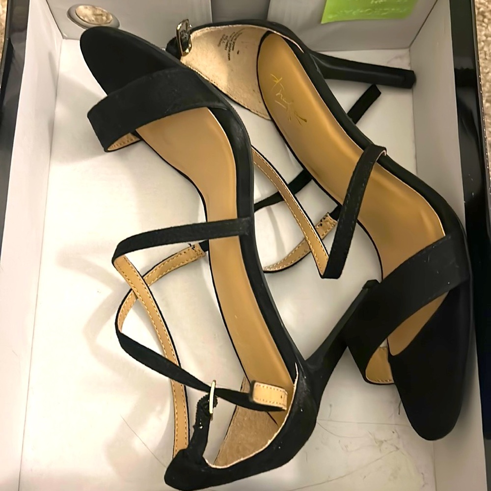 Black heels
